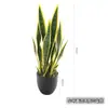 Planta artificial de aloe simulada nórdica, orquídea tigre falsa, suculentas tropicales, decoración para sala de estar interior, adornos para escaparates