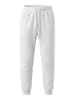 Pantalones casuales de jacquard para hombre transfronterizos Amazon primavera y otoño talla europea comercio exterior sueltos con cordón deportivos color liso pants deportivos