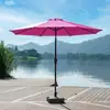 Sombrilla parasol para exteriores a prueba de lluvia rosa sombrilla para puesto de jardín balcón sombrilla caseta de playa guardia sombrilla de playa