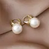 Brincos de Pérola Estilo Francês para Mulheres, Luxo Leve, Alto Padrão, Design de Nicho, Único 2026 Novos Brincos Mais Vendidos