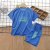 Roupas de Secagem Rápida para Meninos, Conjuntos Esportivos Infantis, Uniformes de Basquete de Verão para Meninos e Meninas, Uniformes de Futebol de Manga Curta para Crianças Médias e Grandes