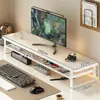 Soporte de altura ajustable para computadora, estante de almacenamiento de escritorio para sala de juegos, soporte base para monitor de estación de trabajo, soporte extendido para laptop