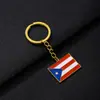 Popular de Venta Caliente Europeo y Americano Llavero Colgante Retro Puertorriqueño Decoración Estilo Étnico para Hombres y Mujeres Accesorios Versátiles de Acero de Titanio Producto Nuevo