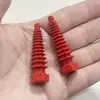 Vermelho Cinábrio Areia Taisui Sinal Zodíaco Colar Pingente Pincel Peso Estilo Étnico Roupa Colar Pingente Atacado