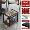 Mesa de Chá Especial e Mesa Lateral com Prateleira de Armazenamento para a Mesa de Mahjong na Sala de Jogos, Suporte Móvel para Chá e Água, Armário Lateral, Cinzeiro