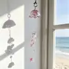 Colgante de Botella de Deseos Estrella de Pez Koi Lindo Cadena para Teléfono Decoración de Mochila de Cámara Femenina Lanyard de Regalo Llavero