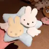 Adesivo de Franja de Coelho Miffy Fofo Doce Girly Coração Velcro Desenho Animado Estilo Ins Mais Fácil de Combinar Máscara Acessórios de Cabelo Novo Estilo