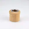 Garrafa cilíndrica para aromaterapia garrafa vazia sem fogo rattan flor seca fragrância vidro grosso transparente com tampa frasco de fragrância ornamentos atacado