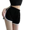 Pantalones cortos deportivos súper sexys para mujer, estilo coreano de verano, a la moda, para estudiantes, holgados, adelgazantes, de pierna ancha, rectos e informales, de tres largos.