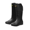 Botas de Lluvia de Caña Alta Transfronterizas para Hombres y Mujeres, Zapatos Impermeables para Uso en Exteriores, Botas Largas, Zapatos de Goma, Cubrezapatos Ligeros Antideslizantes, Tubo Largo