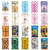 Bolsas de regalo para fiestas de huellas de perro de venta caliente transfronterizas, bolsas de regalo de recuerdo de dibujos animados de fútbol, bolsas de plástico para dulces, suministros de decoración de cumpleaños
