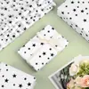 Hojas de Papel Delgado de 17g, Papel de Seda con Forma de Estrella, Plegable y Empaquetado en Bolsa, Procesado y Etiquetado, Empaque Navideño Personalizado al por Mayor