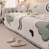 Funda de Sofá Todo Incluido, Toalla de Sofá de Gofre Anti-Arañazos de Gato, Universal para Todas las Estaciones, Alfombrilla Antideslizante, Manta