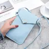 2023 Bolso Cruzado Pequeño para Estudiantes Nuevos Mujer Bolso Decorativo Transparente en Forma de Corazón Pantalla Táctil Simple Retro Bolso para Teléfono Móvil Mujer