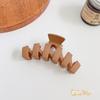 Pinza para el Cabello Grande de Peluche para Mujer 2025 Modelo Nuevo Pinza Tiburón de Gama Alta Estilo Coreano Sensación de Alto IQ Pinza Melard