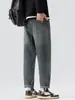 Ropa de Hombre Fengshe / 2026 Otoño-Invierno Novedad para Hombre Estilo Japonés Holgados Jeans Retro Cónicos Ligeramente Acampanados Pantalones de Mezclilla