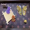 Novo Estilo Bordado com Miçangas Pequenas Formato de Cabacinha Tecido Estilo Chinês Patches para Roupas, Sapatos, Bolsas, Acessórios DIY Transfronteiriços da Moda Decoração