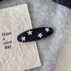 Estilo Coreano Ins Vibe Pinza para el Cabello de Estrella Súper Brillante Pinza Lateral Pinza para el Flequillo Frente Sensación de Alta Gama