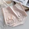 Ropa interior de algodón de fibra larga de Xinjiang para mujer, grado 5A, algodón puro, cintura alta, sin costuras, algodón para niñas, entrepierna antibacteriana y transpirable, calzones para niñas