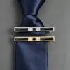 Clip de corbata nuevo de una línea para eBay Amazon transfronterizo con diseño de goteo de aceite, clip para camisa, clip de corbata para traje de hombre