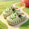 Pantuflas de Algodón para Niños Invierno Niños Niñas Hogar Antideslizantes Niños Interior Más Terciopelo Pantuflas de Bebé Cubierta de Talón Exterior Otoño
