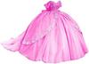 Vestido de Rendimiento para Adultos Europeo y Americano AliExpress Baile Fuera del Hombro Falda Grande Calcomanía Floral Vestido Ventura Hilo de Color Vestido de Noche