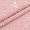 Tela de Tartán Resistente Teñida en Hilo 230g Tela de Tartán Jacquard de un Solo Lado Tejido de Punto de Moda para Traje de Primavera y Verano