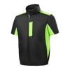 Roupas Populares Coreanas e Japonesas com Ventilador, Roupas com Ar Condicionado para Uso Externo, Roupas de Resfriamento Recarregáveis para Ciclismo e Entrega, Roupas de Verão com Ar Condicionado de Manga Curta