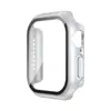 Capa para Apple Watch Adequada para Iwatchs12 Capa Protetora de Relógio Película Temperada de PC Capa S10 Fosca e Capa de Relógio Integrada com Película