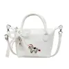 Bolso Rojo Año del Caballo con Estampado de Pony Lindo, Bolso Exquisito para Viajes, Moda Casual, Bolso de Hombro de Moda