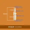 Adaptador de Torre Resistente a Altas Temperaturas Interface de Conversão de Tamanho Pequeno Conexões para Tubos de Água e Gás Tubo Flexível de Plástico Conector Reto Redutor de PP