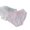 Bragas de Mujer Cómodas Lindas de Cintura Media Triangulares con Bordado de Mariposa de Seda de Leche Fresca Estilo Japonés de Estudiante Princesa
