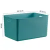 Caja de almacenamiento de plástico color Morandi caja de almacenamiento para armario ropa interior pantimedias caja de almacenamiento para snacks juguetes con tapa caja de almacenamiento