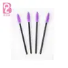 Cepillo de pestañas desechable de fábrica, rollo de pestañas desechable, varilla negra, cepillo de pestañas de color, maquillaje de ojos, rollo de pestañas