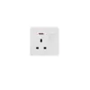 Interruptor de panel de enchufe modelo de proyecto de pared empotrada tipo 86 transfronterizo blanco estándar británico enchufe estándar británico interruptor de pared