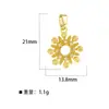 Atacado de Fábrica DIY Pulseira Pingente Acessórios Zircônia Micro-Pavimentada Versátil Charme Acessórios Pingente de Colar Acessórios de Joalheria