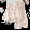 Pijama Dulce de Algodón Nube para Niñas, Nuevo Estilo Primavera/Otoño, Manga Larga, Cuello de Solapa, Se Puede Usar Afuera, Ropa de Casa de Dibujos Animados, Conjunto de Dos Piezas