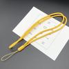 Cordón redondo de cuello largo para teléfono móvil, cámara, bolígrafo de grabación, disco U, tarjeta de identificación, llavero, adornos, cadena para teléfono móvil