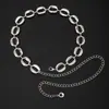 Cadena de Cintura Elegante de Metal con Girasol para Mujer de Comercio Exterior, Accesorio de Cintura Ajustable para Vestido, Cinturón de Cadena Multicapa de Gama Alta
