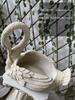 Adereços de estrada de casamento de estilo europeu ao ar livre coluna quadrada de gesso romana suporte de flores base de vaso de flores ornamentos decorativos de chão