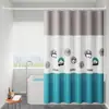 Cortina de baño impermeable de alta calidad, cortina de ducha gruesa a prueba de moho, cortina de ducha sin perforaciones, cortina divisoria de baño, cortina de barrera, cortina de puerta