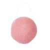 Esponja de limpeza facial de konjac hemisférica redonda esponja de limpeza facial de konjac liofilizada estado seco esponja de limpeza facial de konjac estado seco esponja de limpeza facial