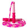 Cuerda de Saltar Deportiva para Niños con Nudo Libre de Bambú, Cuentas Suaves, Ajustable para Carreras, para Estudiantes de Jardín de Niños y Primaria, Principiantes