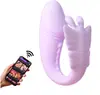 Apparel Wearable Feminino Controlado por App com Sucção para Adultos, Controle Remoto Sem Fio Massageador Telescópico