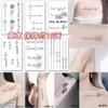 Esta Calcomanía de Tatuaje Estilo Ins Juice Wood Tatuaje Semipermanente Calcomanía Artificial Es Duradera, Resistente al Agua, No Reflectante para Hombres y Mujeres
