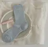 Calcetines de Malla Calados Estilo Ballet para Mujer Primavera y Verano, Calcetines Holgados Calados Dulces y Juveniles Japoneses, Calcetines Largos Blancos Transpirables