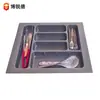 Caja de Almacenamiento de Palillos y Cubiertos para Gabinete de Cocina de Hotel de Gama Alta de Fábrica Original Procesamiento de Moldeo por Ampolla Cuchillo, Tenedor y Plato de Plástico