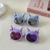 Gafas infantiles Kuromi niña bebé princesa lazo gafas de sol moda niña niño pasarela salida de primavera transfronterizo genial