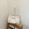 Bolso de Mano Tejido Rosa para Mujer 2026 Primavera Nuevo Bolso de Gran Capacidad para el Trabajo Bolso de Mano de Gama Alta de Nicho Bolso de Hombro