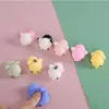 Bolinhos de animais super fofos criativos transfronteiriços apertar música desenho animado fofo truque de descompressão bola de desabafo brinquedos de descompressão atacado